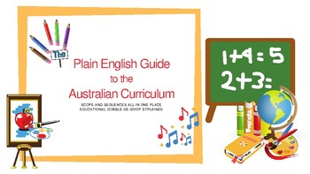 Preview of Plain English Guide to the Australian Curriculum