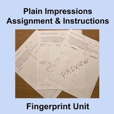 Plain Impression Fingerprints- Instructions and Final Plai