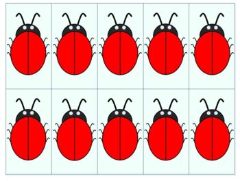 Preview of Plain Ladybug Cards