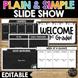 Plain and Simple Themed Presentation | Editable | Google S