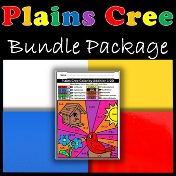 Preview of Plains Cree K-6 Comprehensive Bundle