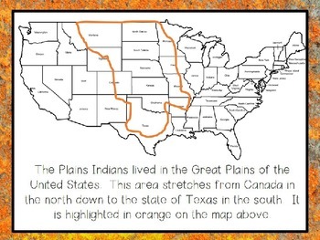 great plains indians map