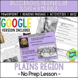 Plains Indigenous Peoples Lesson - Plains Native American 
