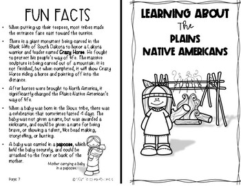 Plains Native Americans 2nd Grade Social Studies Unit by Teaching Whatnots