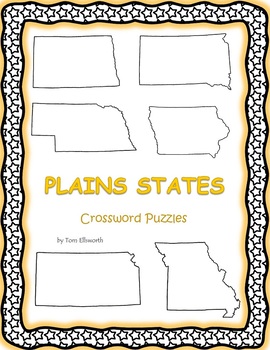 Plains States Crossword Puzzles by Tom Ellsworth TPT