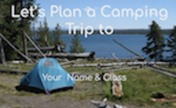 Preview of Plan A Camping Trip