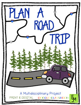 Preview of Plan A Road Trip *Digital & Printable PBL