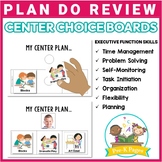 Plan Do Review Center Choice Boards Pre-K | Preschool