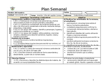 Preview of Plan Semanal: Festividades en Arecibo