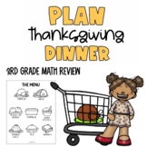 Math Activity Project Based Learning PBL | Plan Thanksgivi