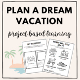 Plan Your Dream Vacation - Project Based Learning (PBL) - 