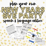 Plan Your Own NYE Party & More- Speech & Language Edition!