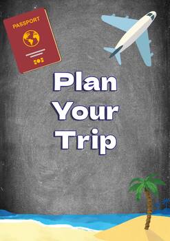 Preview of Plan Your Trip (Math Project)