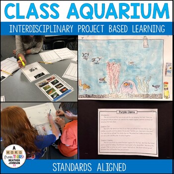 Preview of Plan a Classroom Aquarium Fish Tank Real World Project Activity