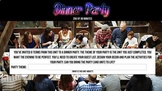 Plan a Dinner Party - Fun Vocabulary Review or Assessment 