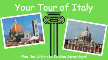Preview of Plan a Dream Tour of Italy / Explore Italian History, Geography, & Culture