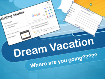 Preview of Plan a Dream Vacation