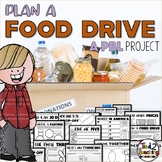 Plan a Food Drive Thanksgiving Project Based Learning PBL 
