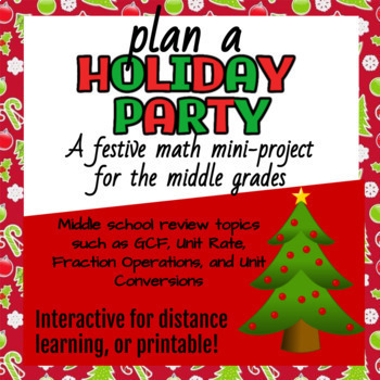 Christmas Party Activity for Upper Elementary - Teaching with Jennifer  Findley