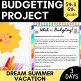 Plan a Vacation Math Project│Dream Summer Vacation Project