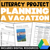 Plan a Vacation - Project-Based Learning Writing Assignmen