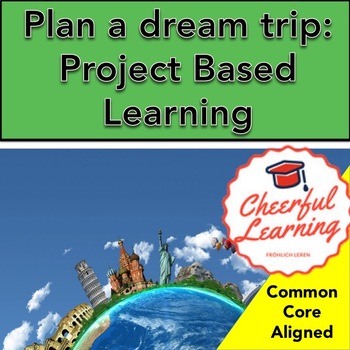Preview of Plan a trip: Project Based Learning- Common Core Aligned