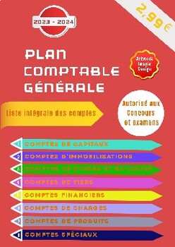 Preview of Plan comptable français 2023-2024 | French Chart of Accounts 2023-2024