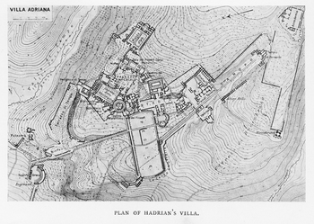 Preview of Plan of Hadrian's Villa at Tivoli