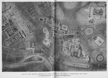 Preview of Plan of the Center of Rome in the time of Constantine