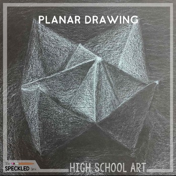 Preview of Planar Drawing Technique. Drawing Skill Builder includes rubric & presentation