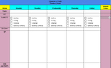 Planbook Like Lesson Plan Template