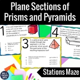 Plane Sections of Prisms and Pyramids Activity  7.G.3