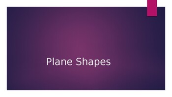 Preview of Plane Shapes
