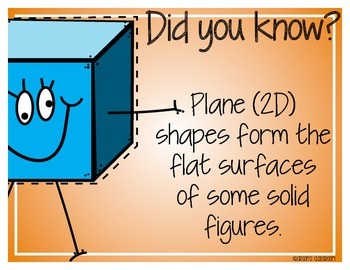 Plane shapes and Solid Shapes by Kearson's Classroom | TpT