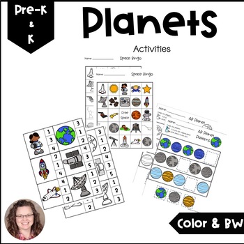 Preview of Math Planet Activities - PreK/K