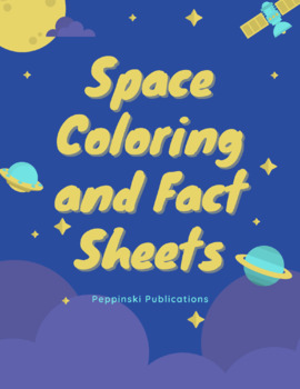 Preview of Planet Coloring Sheets