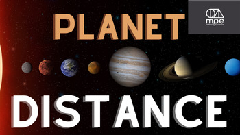 Preview of Planet Distance Video and Lesson Plan Bundle