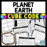 Planet Earth Cube Stations - Reading Comprehension Activit