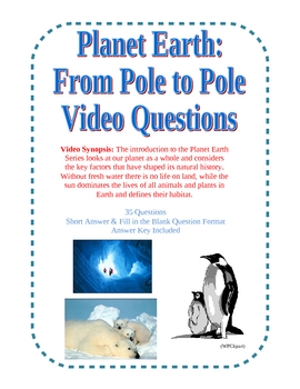 Preview of Planet Earth: Pole to Pole Video Questions