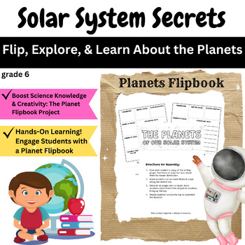 Preview of Planet Explorers! Flipbook Fun for Space Travelers, 6th Grade