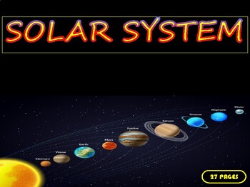 Preview of Planet Fact Sheet Posters, Solar Systems and Planets