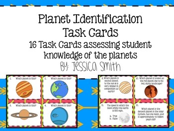 Preview of Planet Identification Task Cards