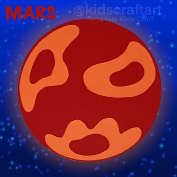 Preview of Planet Mars Craft Solar System Crafts Planets Asteroids Comets Outer Space