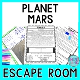 Planet Mars ESCAPE ROOM Activity - Solar System