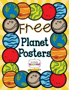 Preview of Planet Posters Freebie