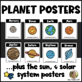 Planet Posters Science for Kindergarten and First Grade