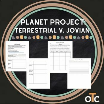 Preview of Planet Project: Terrestrial V. Jovian planets