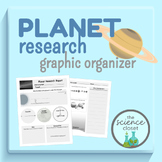 Planet Research Graphic Organizer