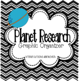 Planet Research Graphic Organizer