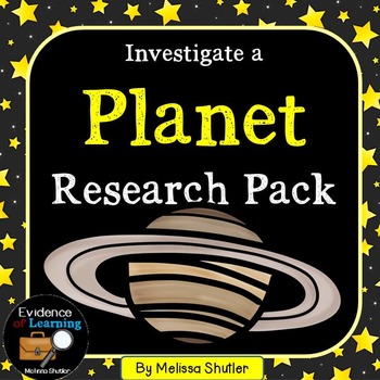 Preview of Planet Research Pack